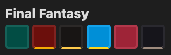 Custom Tag Color Selection